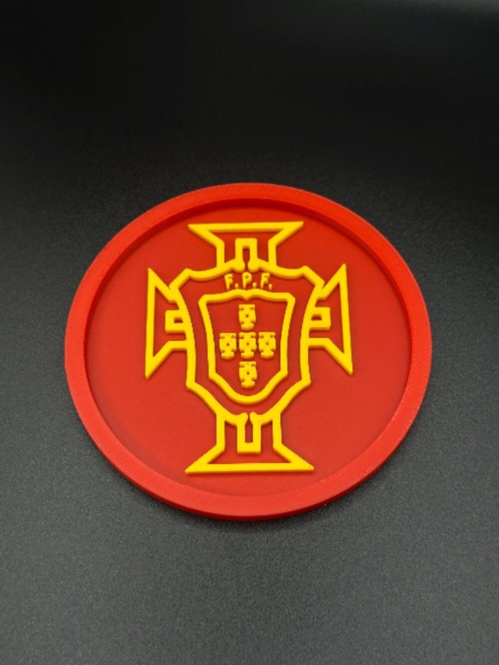 Portugal Soccer Team Coasters | Set of 4 | PORT Fans Gifts | World Cup Soccer